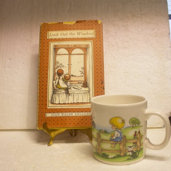 Joan Walsh Anglund Coffee Mug and Vintage Book - Picture 1 of 9